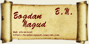 Bogdan Magud vizit kartica
